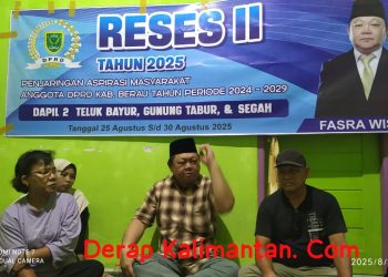 Warga Rinding Antusias Sampaikan Aspirasi pada Reses II Fasra Wisono Anggota Komisi II DPRD Berau