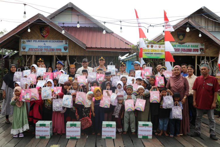 Inovasi Kampung Jatanras Polres PPU: Polri Hadir dengan Sentuhan Sosial dan Humanis