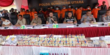 Asta Cita Presiden, Polda Sumut Ungkap Jaringan Narkoba, Selamatkan 2.636.315 Jiwa