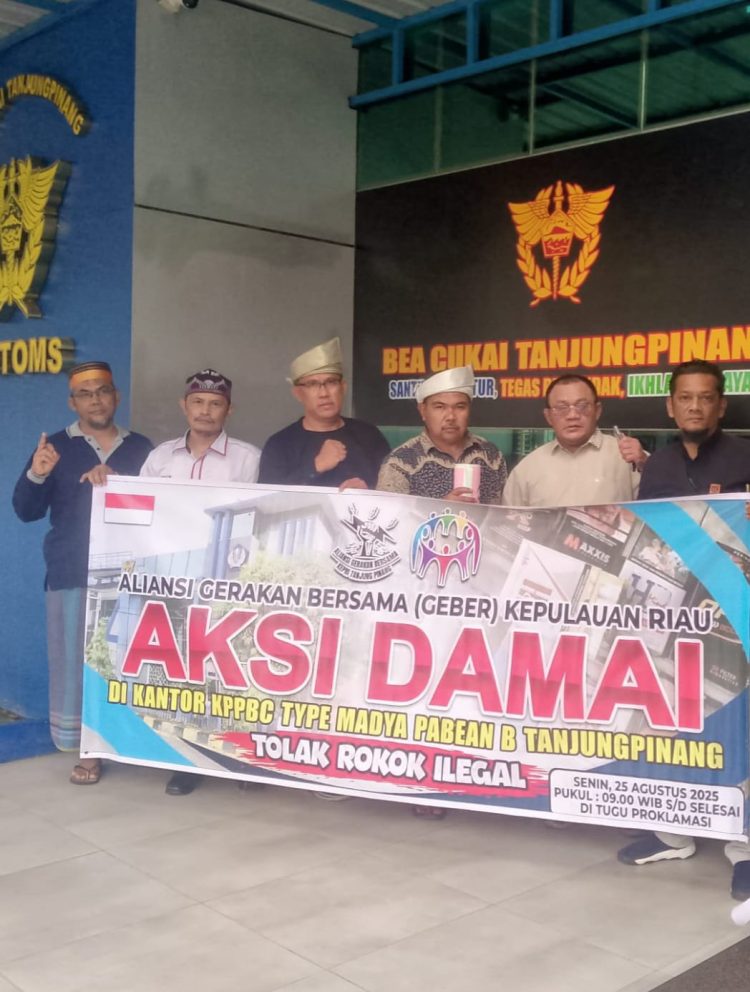 Prof. Dr. Sutan Nasomal Desak Presiden Perintahkan Bea Cukai & Aparat Tindak Tegas Rokok Ilegal di Kepri