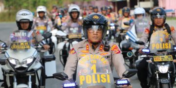Polres PPU Gelar Patroli Skala Besar, Kapolres: “Kehadiran Polisi Harus Memberi Rasa Aman”