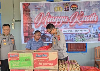 Lewat Program Minggu Kasih, Polres Kutai Barat Tebar Kepedulian di Yayasan Bakti Luhur