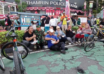 TNI Hadirkan Pangan Murah, Kuliner Rakyat, dan Layanan Kesehatan Gratis di CFD Sudirman-Thamrin