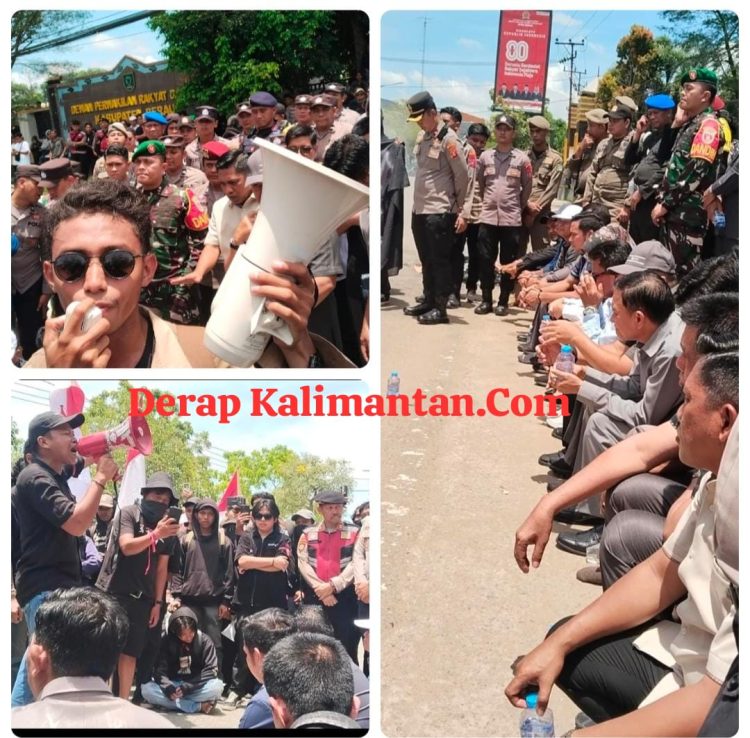 Panas-Panasan Bersama Massa, DPRD Berau Disorot Soal Kesehatan, Pendidikan, Lahan, dan Limbah