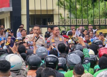 Godams Gelar Aksi Solidaritas, Kapoldasu Temui Massa