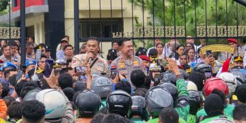 Godams Gelar Aksi Solidaritas, Kapoldasu Temui Massa