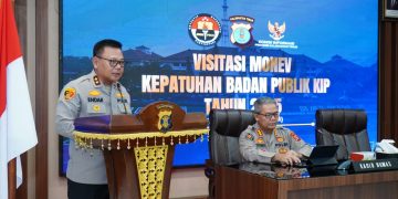 Perkuat Keterbukaan Informasi Publik, Polda Kaltim Gelar Visitasi Monev KIP 2025