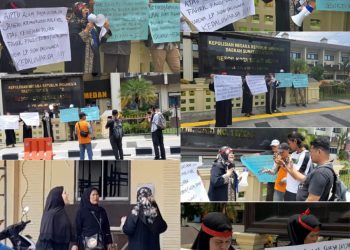 Dituduh melakukan penipuan dan penggelapan Emak-emak Klaim Jadi Korban Kriminalisasi