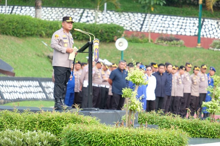 Kapolda Kaltim Apresiasi Dedikasi Personel, Ingatkan Disiplin dan Kewaspadaan