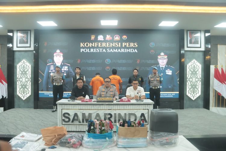 Polresta Samarinda Amankan Otak Intelektual Kasus Bom Molotov Menjelang Unras