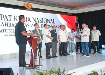 Hadiri Rakernas KONI, Menpora Digempur Soal Permenpora 14/2024