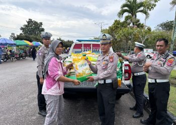 Dekat dengan Masyarakat, Polres PPU Pastikan Ketersediaan Pangan Terjangkau