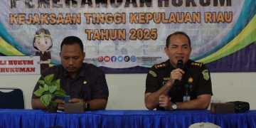 Kejati Kepri Sosialisasi Pencegahan TPPO kepada Aparatur dan Tokoh Masyarakat se-Kecamatan Sagulung Batam.