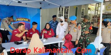 Sinergitas TNI-Polri, Bidpropam Polda Kaltim Gelar Bakti Kesehatan di Panti Jompo Bhakti Abadi Balikpapan