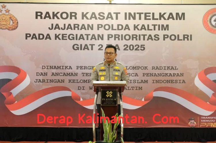 Polda Kaltim Gelar Rakor Penanggulangan Terorisme, Radikalisme, dan Intoleransi