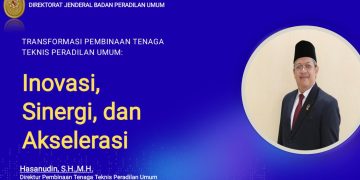 Pesan Dirbinganis Badilum Untuk Hakim Muda, Ikatlah Ilmu dengan Menulis