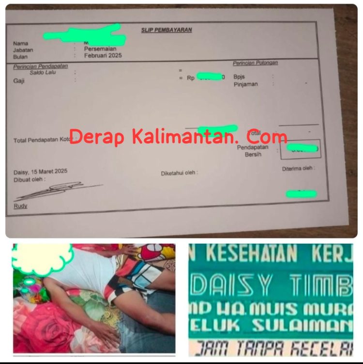 7 (Tujuh) Bulan Tanpa Gaji, Karyawan PT Deasy Timber di Biduk-Biduk Minta Pemerintah Turun Tangan