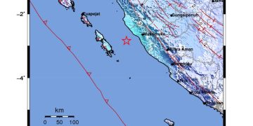 GEMPABUMI TEKTONIK M5,2 DI PANTAI BARAT SUMATERA, MUKOMUKO, BENGKULU, TIDAK BERPOTENSI TSUNAMI   