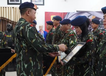 Peringati HUT Pelopor ke-66, Sat Brimob Polda Kaltim Gelar Tradisi Syukuran