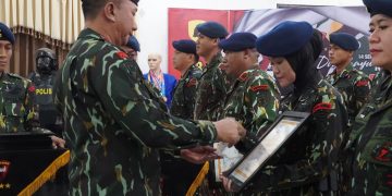 Peringati HUT Pelopor ke-66, Sat Brimob Polda Kaltim Gelar Tradisi Syukuran
