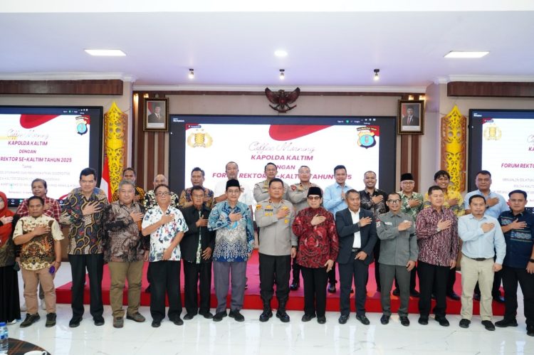 Kapolda Kaltim Gelar Coffee Morning Bersama Forum Rektor se-Kaltim