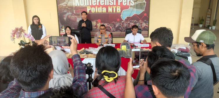 Polda NTB Tetapkan 20 Tersangka Kasus Pengerusakan dan Penjarahan Saat Unjuk Rasa 30 Agustus