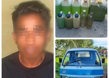 Polres PPU Bongkar Penyalahgunaan BBM Subsidi di Babulu, Mobil dan Puluhan Liter Pertalite dan 1 Tersangka Diamankan 