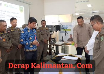 Satpol PP Berau dan BPJS Ketenagakerjaan Teken Kerjasama Perlindungan Sosial bagi Satlinmas