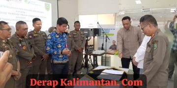 Satpol PP Berau dan BPJS Ketenagakerjaan Teken Kerjasama Perlindungan Sosial bagi Satlinmas