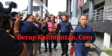 Kejati Kaltim Tahan Dua Tersangka Dugaan Korupsi Dana Hibah DBON Kaltim Tahun 2023