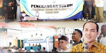 Kejati Kepri Sosialisasi Pencegahan TPPO kepada Aparatur dan Perwakilan Warga se-Kecamatan Batam Kota.