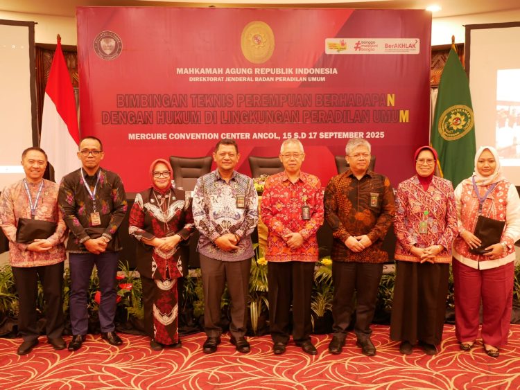 Ditjen Badilum Kembali Bekali Para Hakim Soal Perempuan Berhadapan dengan Hukum