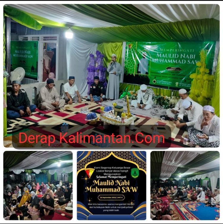 LBDH Berau Gelar Peringatan Maulid Nabi Muhammad SAW, Ratusan Warga Antusias Hadir