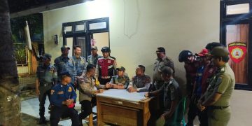 Patroli Malam Aman Nusa I 2025, Polsek Kepulauan Seribu Utara Bersama TNI dan Stakeholder Jaga Keamanan