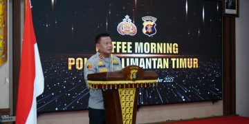 Kapolda Kaltim Gelar Coffee Morning Bersama Gubernur dan Kepala Daerah se-Kalimantan Timur