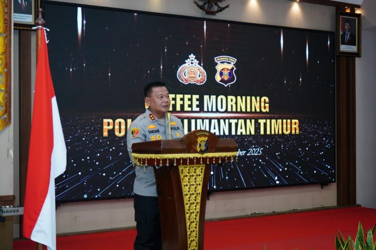Kapolda Kaltim Gelar Coffee Morning Bersama Gubernur dan Kepala Daerah se-Kalimantan Timur
