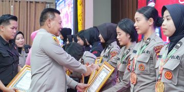 Peringati HUT Polwan Ke-77, Polda Kaltim Gelar Syukuran