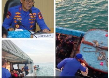 Polairud Gagalkan Penyelundupan 29 PMI Ilegal di Perairan Tanjung Balai