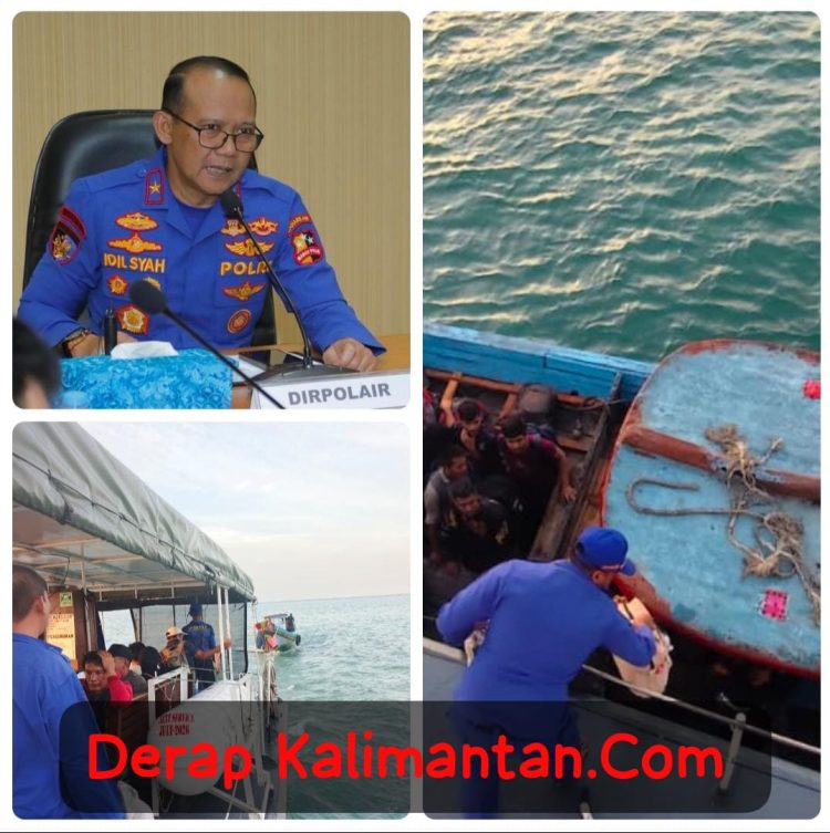Polairud Gagalkan Penyelundupan 29 PMI Ilegal di Perairan Tanjung Balai