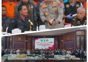 Kolaboratif, Kepala BNN RI Pimpin Pengungkapan Kasus dan Pemusnahan Narkoba di Polda Sumut