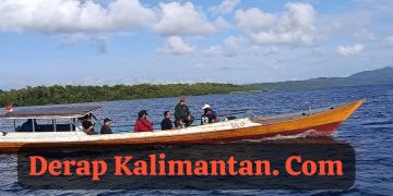 14 Jam Berlayar, PN Soasio Sidang Pemeriksaan Setempat di Tengah Laut Halmahera