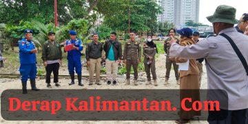 Tindaklanjuti Laporan Masyarakat, Ditpolairud Polda Kaltim bersama DLH Tinjau Pencemaran Limbah Unggas di Kawasan Pesisir Pasar Baru