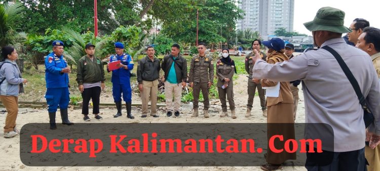 Tindaklanjuti Laporan Masyarakat, Ditpolairud Polda Kaltim bersama DLH Tinjau Pencemaran Limbah Unggas di Kawasan Pesisir Pasar Baru