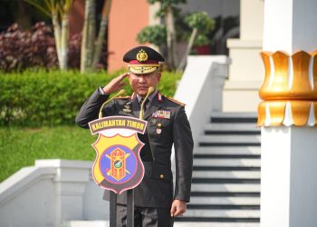 Berjalan Penuh Khidmat, Polda Kaltim Gelar Upacara Peringatan Hari Kesaktian Pancasila
