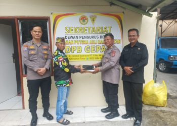 Temui Organisasi Kemasyarakatan ‘GEPAK’, Polda Kaltim Ajak Bersama-sama Jaga Kondusifitas Kamtibmas