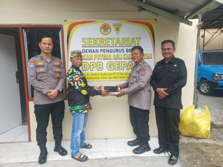 Temui Organisasi Kemasyarakatan ‘GEPAK’, Polda Kaltim Ajak Bersama-sama Jaga Kondusifitas Kamtibmas