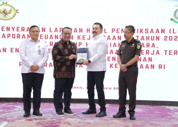 Raih Opini WTP ke-9,  Jaksa Agung Dorong Pemeriksaan Kinerja BPK  Wujudkan Penanganan Perkara Efektif dan Akuntabel
