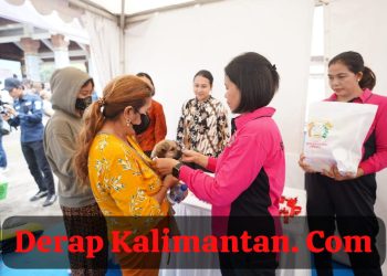 Waketum Bhayangkari Kampanye Rabies, 350 Ekor Hewan Divaksin di Polres Buleleng