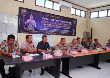 Ditpolairud Polda Kaltim Gelar Jumat Curhat Bersama Pelaku Usaha Tahu Tempe di Balikpapan Utara