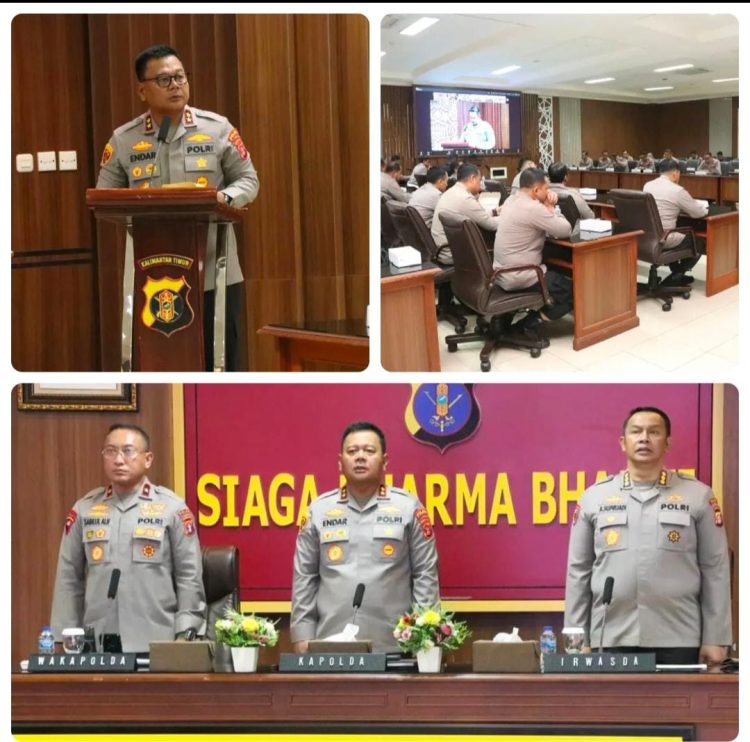 Wujud Pengawasan Kinerja yang Akuntabel dan Transparan, Kapolda Kaltim Buka Taklimat Awal Audit Tahap II TA.2025